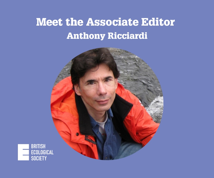 Meet the Associate Editor: Anthony Ricciardi – Animal Ecology in Focus